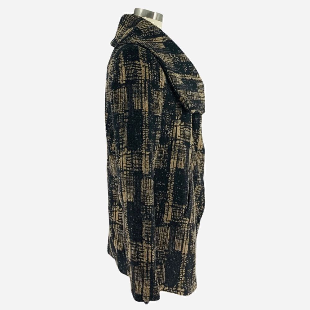 ANTHROPOLOGIE Modernist Shawl Collar Coat - Picture 3 of 9